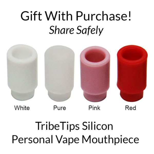 TribeTips Silicon Personal Vape Mouthpiece (4 colors)