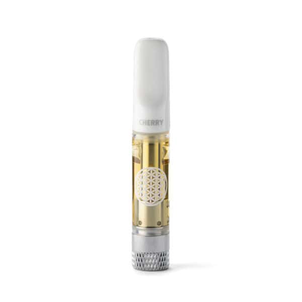 A leak-proof THCa Live Resin Vape cartridge from Tribe Tokes.