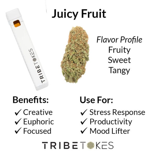 Juicy Fruit Disposable Strain Profile