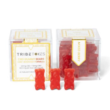 TribeTokes CBD Gummy Bears 2-Pack