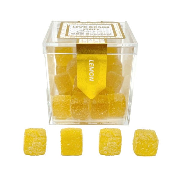 CBD and CBG Live Resin Gummies 1 pack