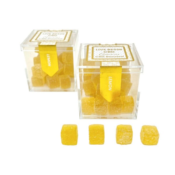 CBD and CBG Live Resin Gummies 2 pack