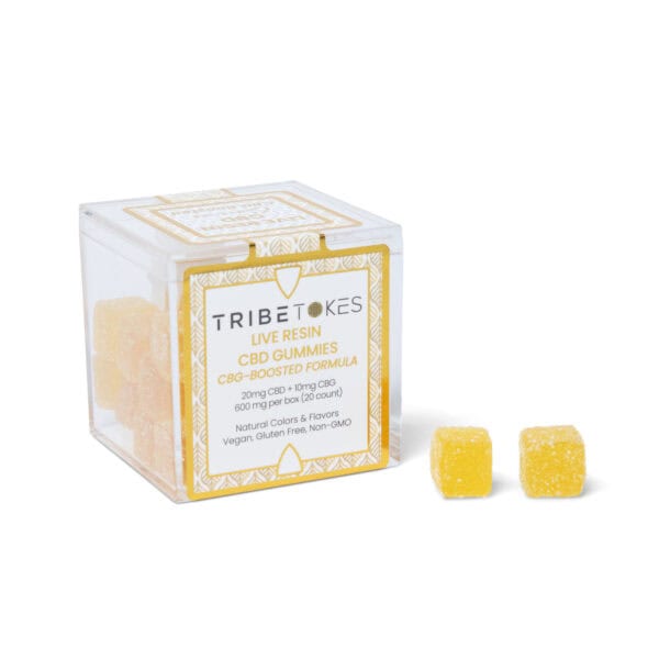 CBD Live Resin Gummies Single Box