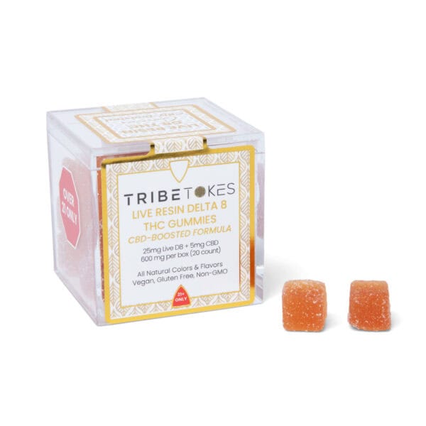 Delta 8 THC Live Resin Gummies Single Box