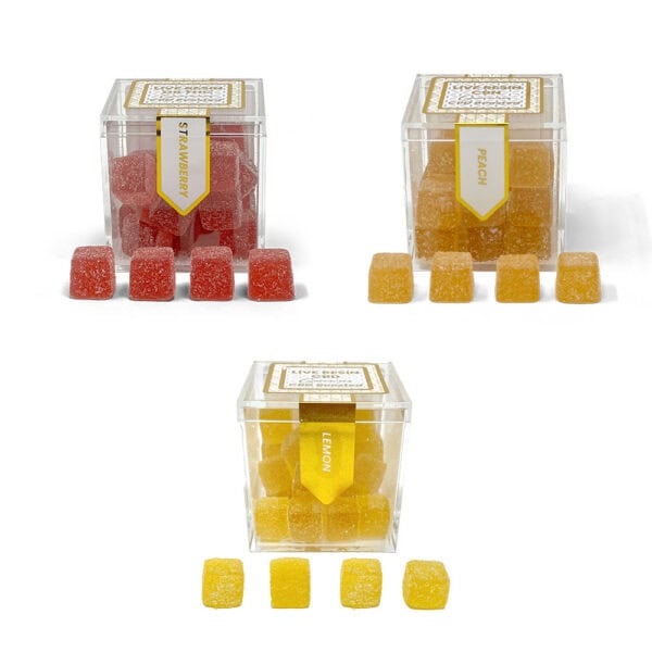 You Pick 3: Live Resin Gummies | Choose from D8 THC, CBD or CBN | Save $20