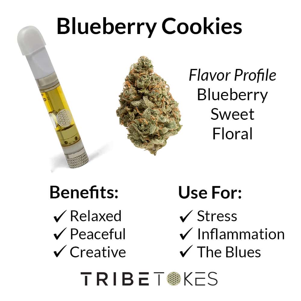 Blueberry Cookies THCa Carts