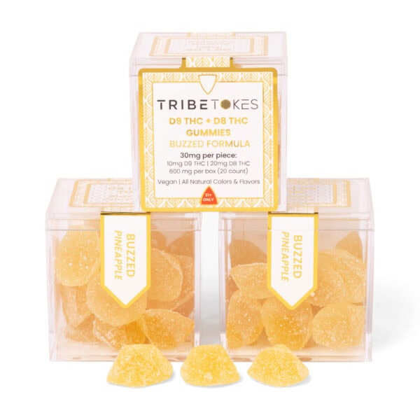 Buzzed Delta 9 THC and Delta 8 gummies - 3 Pack