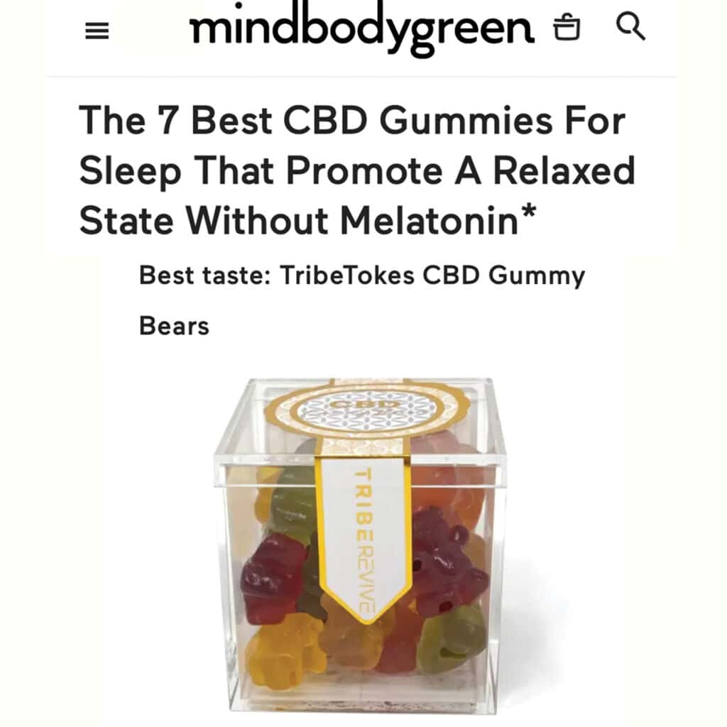 MindBodyGreen CBD Gummies for Sleep