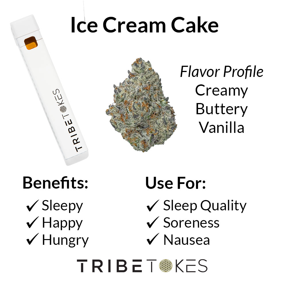 Ice Cream Cake Disposable Vape Strain