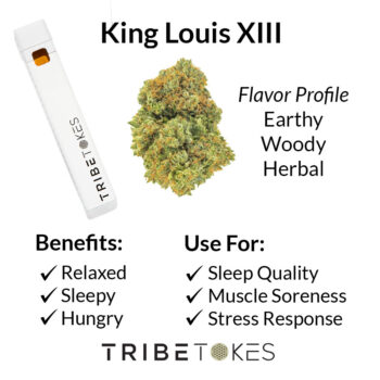 King Louis Disposable Vape Strain