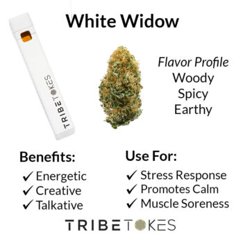 White Widow Disposable Vape Strain