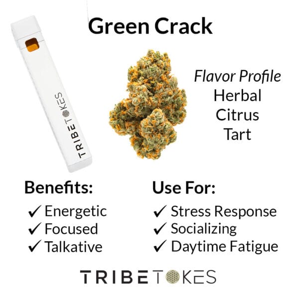 Green Crack Disposable Strain Profile