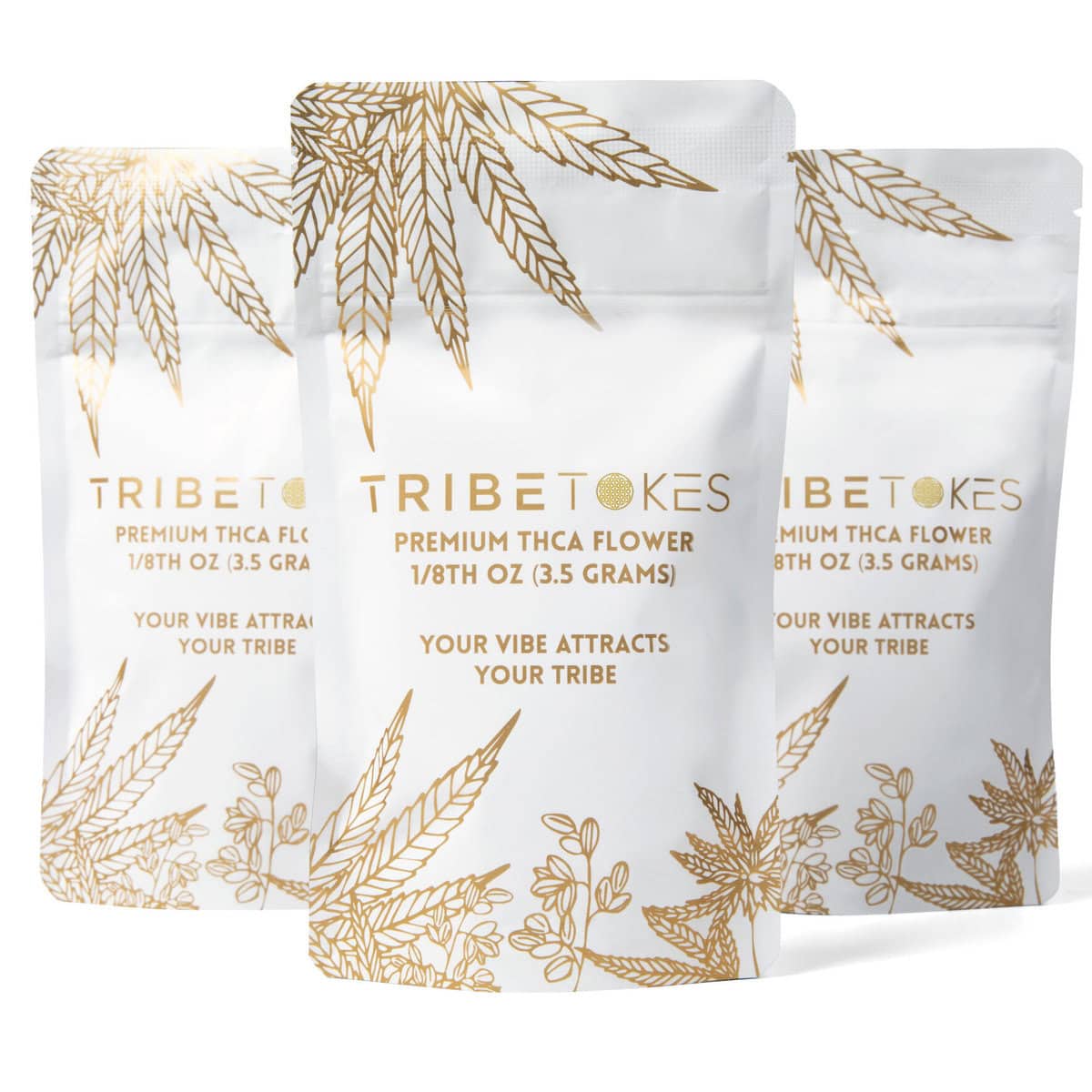 THCa hemp flower eighths bags 